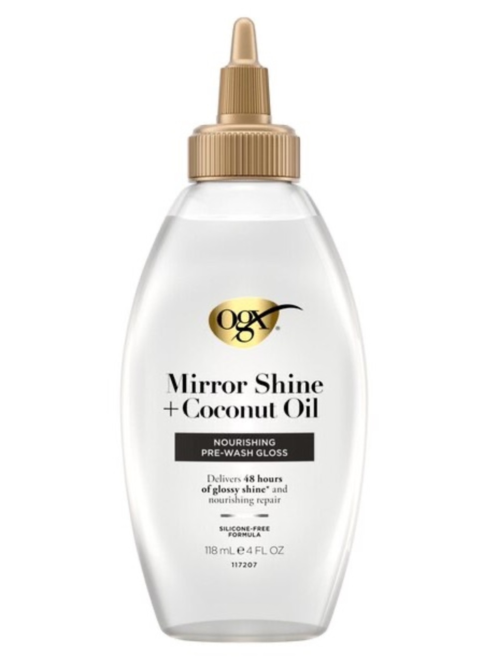 OGX Mirror Shine + Coconut Oil Nourishing Pre-Wash Hair Gloss - 4 oz- NEVER USED